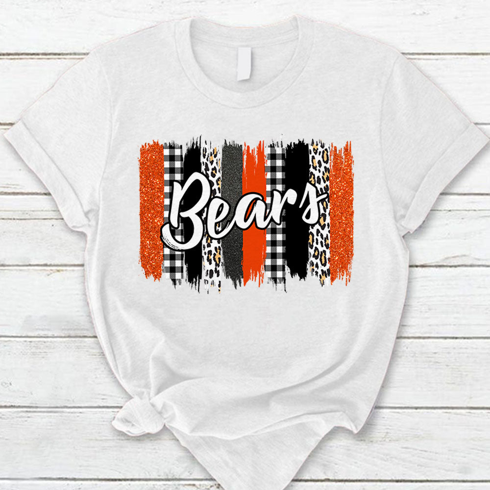 Personalized Shirt Mascot School Spirit Leopard Shirt For Teacher Hk10