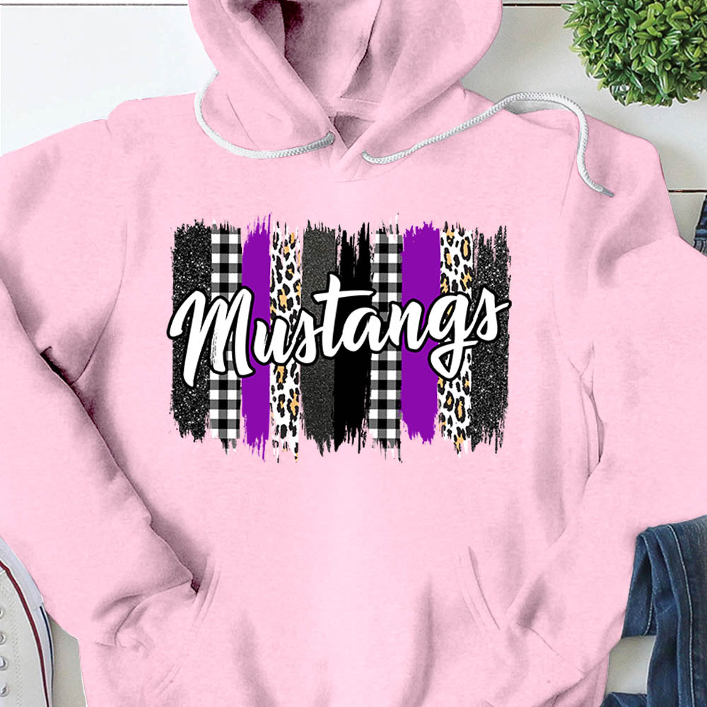 Personalized Shirt Mascot School Spirit Leopard Shirt For Teacher Hk10