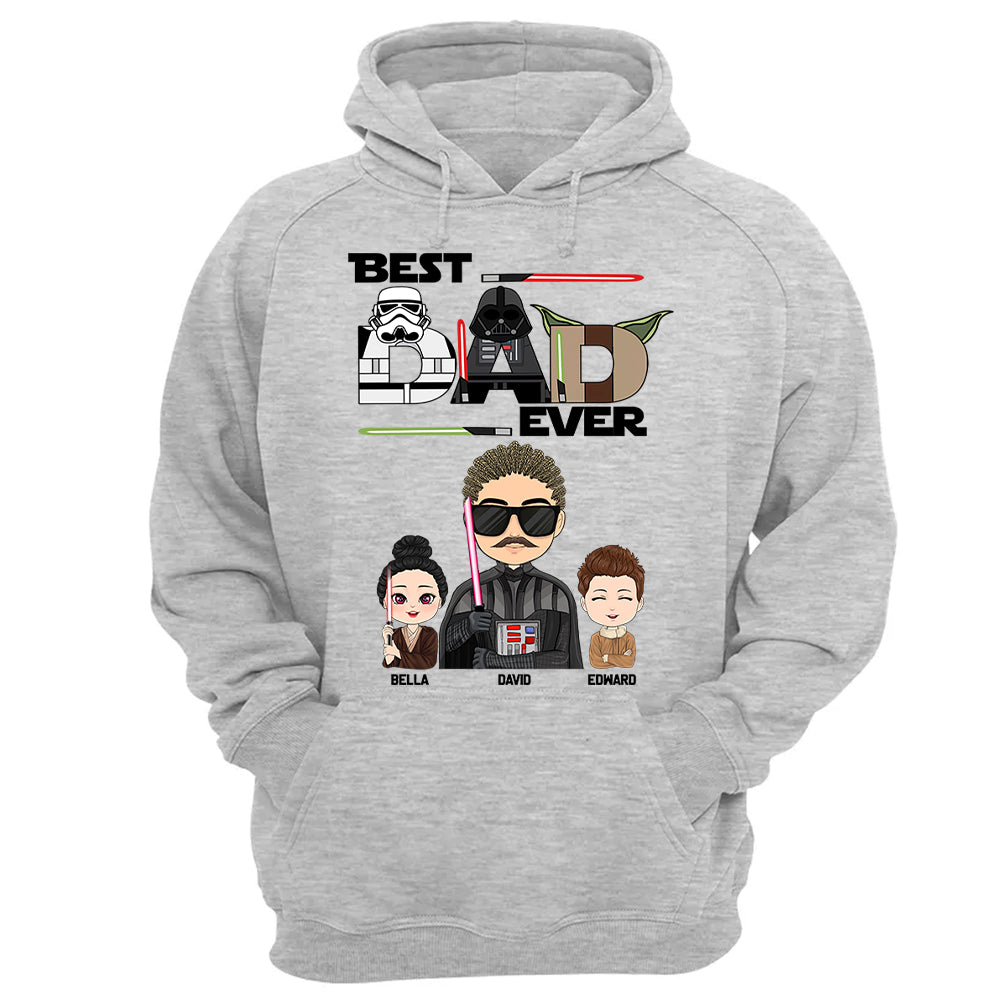 Personalized Best Dad Ever Shirt Gift For Dad - Custom Father's Day Gift vr3 Tu20 