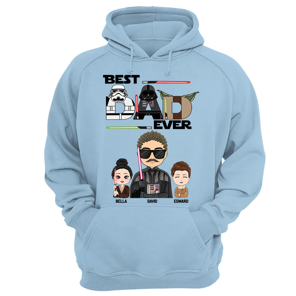 Personalized Best Dad Ever Shirt Gift For Dad - Custom Father's Day Gift vr3 Tu20 