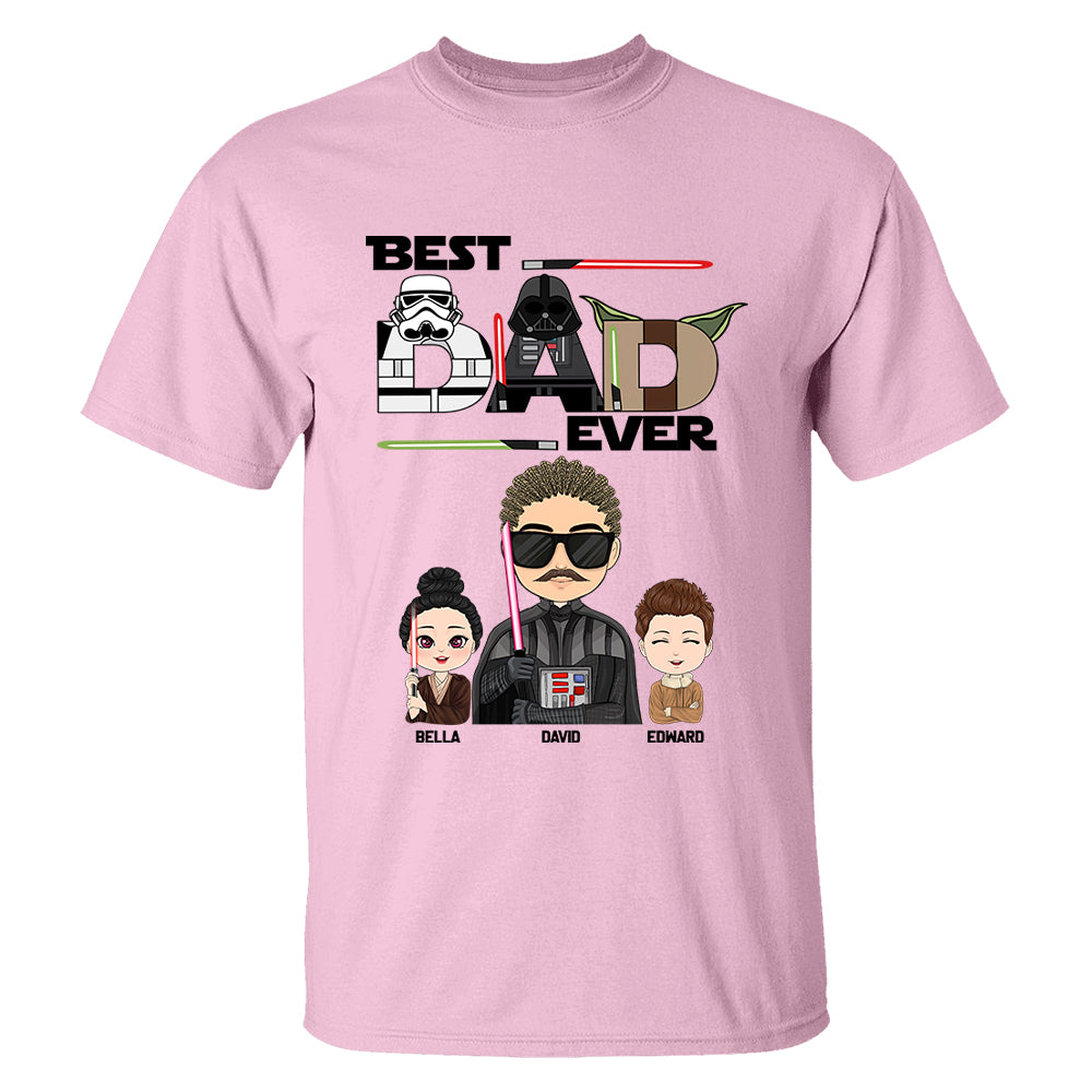 Personalized Best Dad Ever Shirt Gift For Dad - Custom Father's Day Gift vr3 Tu20 