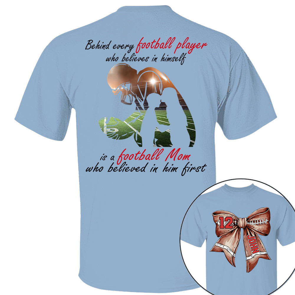 Football Mom Shirt, Personalized Football Shirt, Gift For Football Lover Vr2 A2110 Hv01