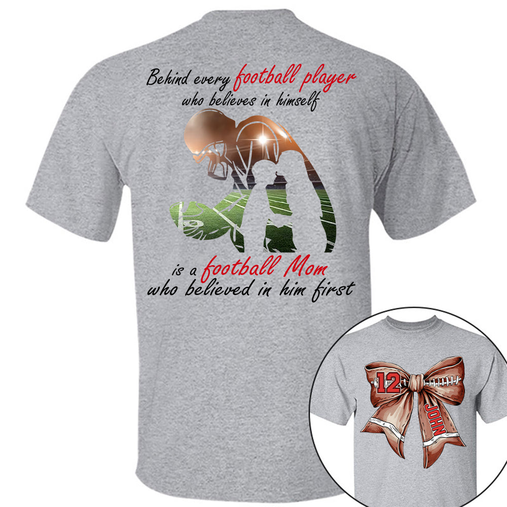 Football Mom Shirt, Personalized Football Shirt, Gift For Football Lover Vr2 A2110 Hv01