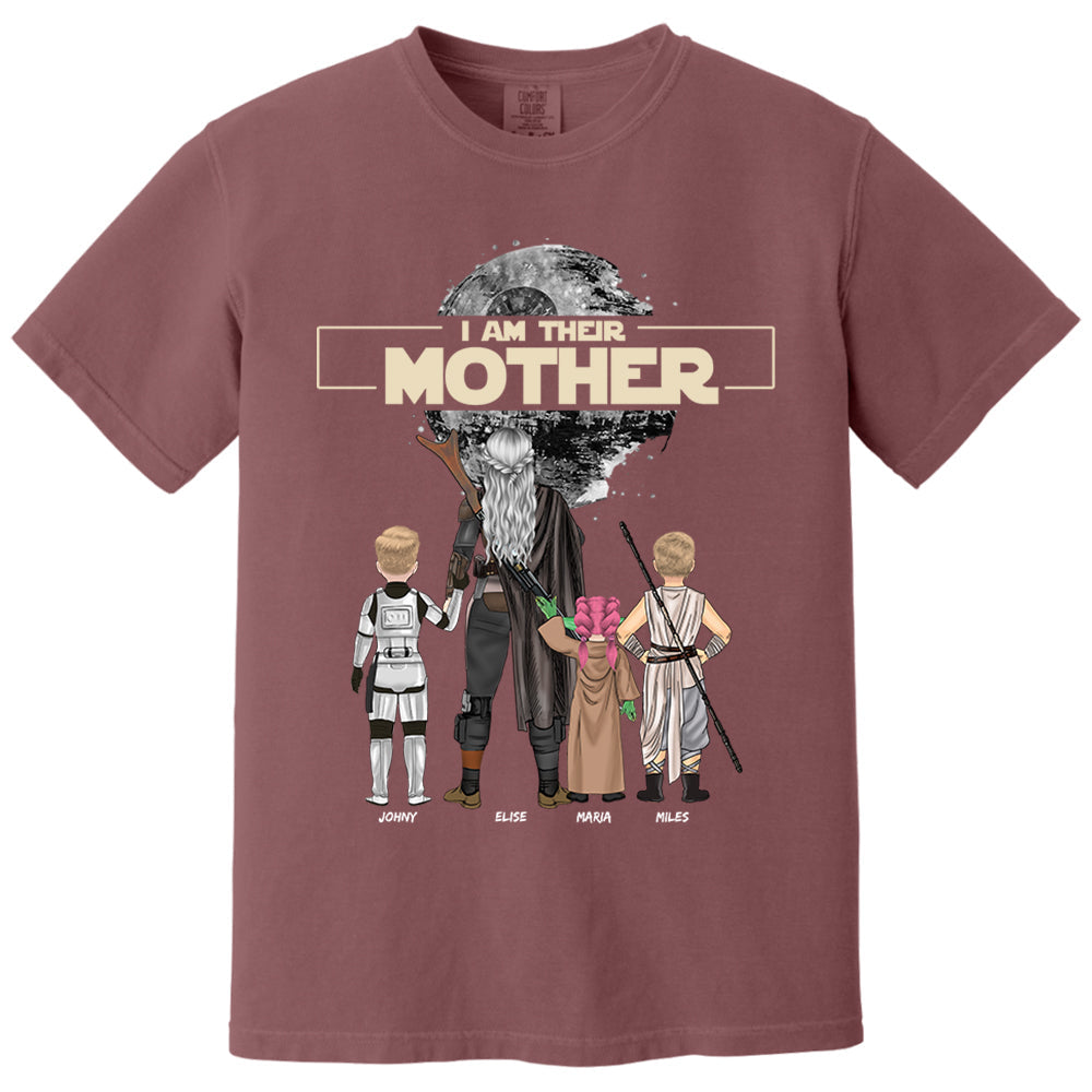 Strongest Mom In The Outer Rim - Personalized I Am Their Mother Shirt For Mom Nh00