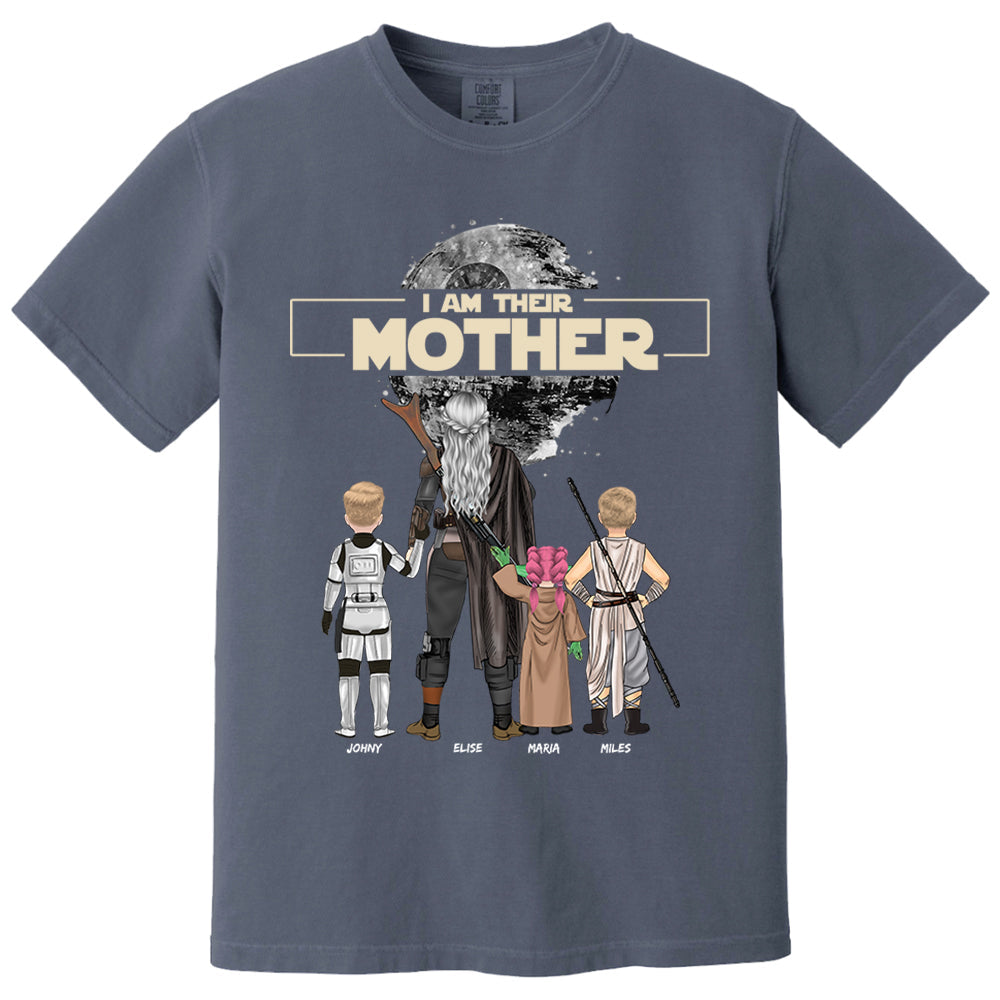 Strongest Mom In The Outer Rim - Personalized I Am Their Mother Shirt For Mom Nh00