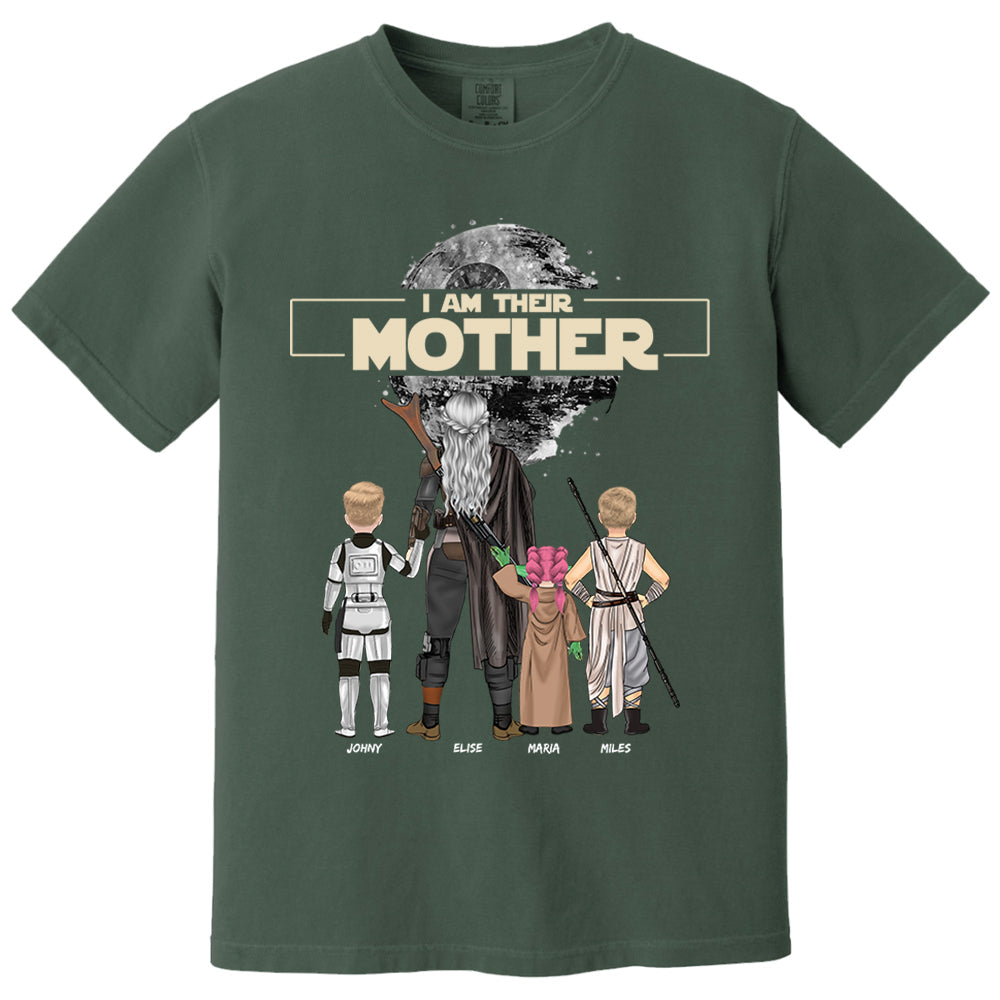 Strongest Mom In The Outer Rim - Personalized I Am Their Mother Shirt For Mom Nh00