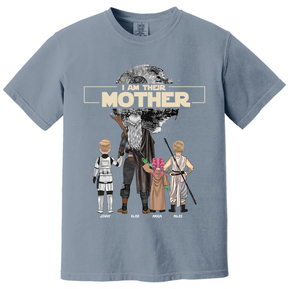 Strongest Mom In The Outer Rim - Personalized I Am Their Mother Shirt For Mom Nh00