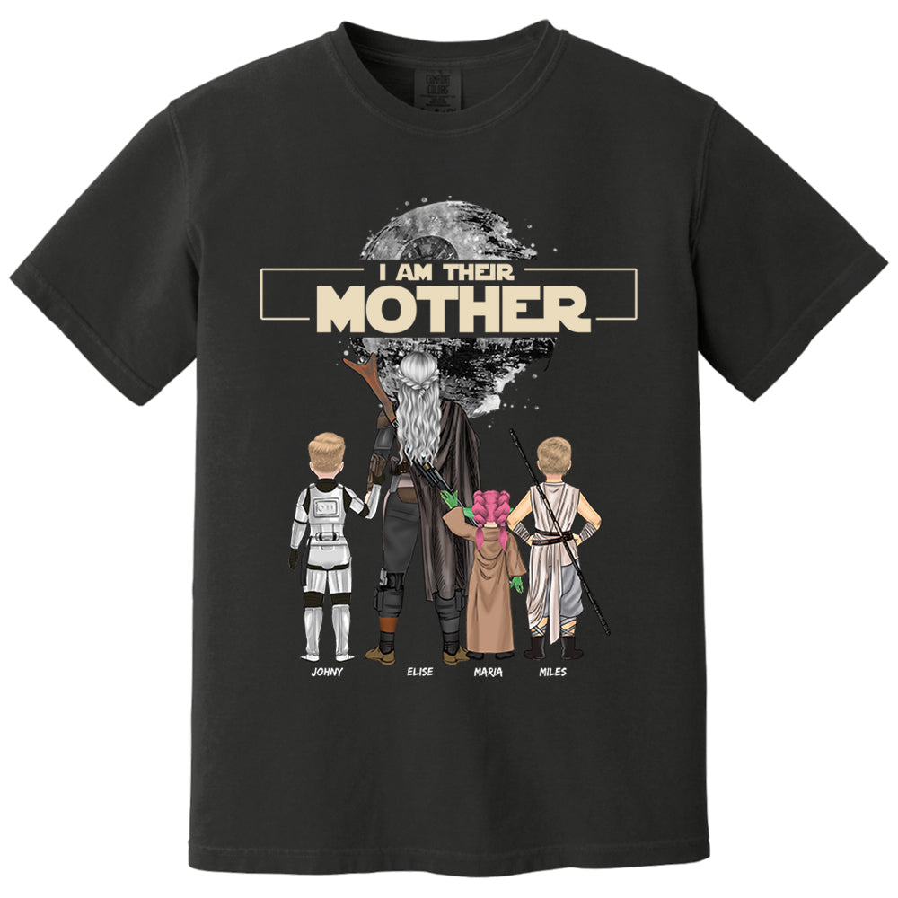 Strongest Mom In The Outer Rim - Personalized I Am Their Mother Shirt For Mom Nh00