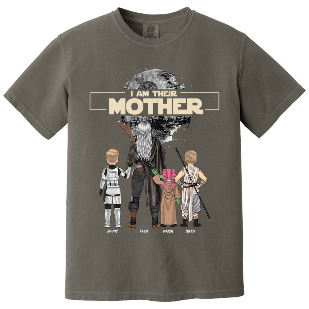 Strongest Mom In The Outer Rim - Personalized I Am Their Mother Shirt For Mom Nh00