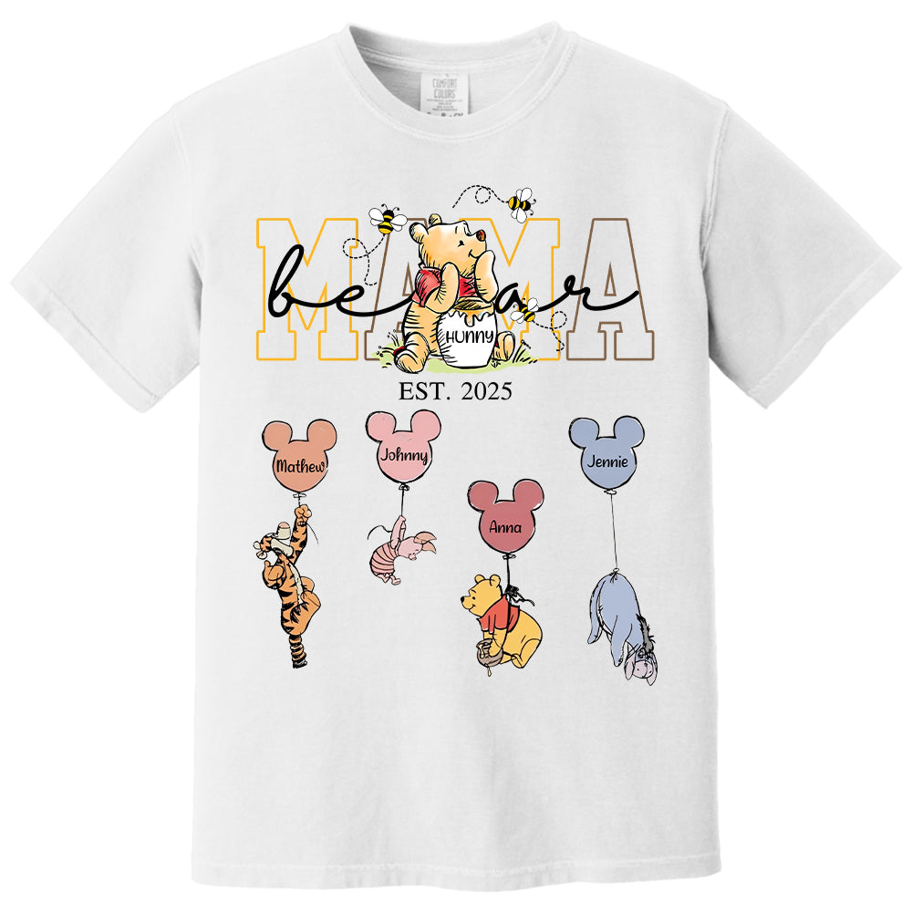 Mama Bear - Personalized Shirt For Mom Tu20