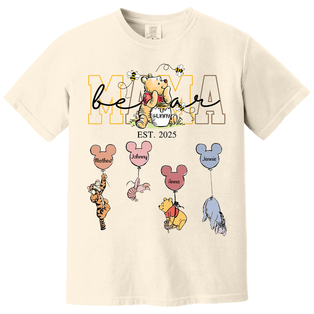 Mama Bear - Personalized Shirt For Mom Tu20