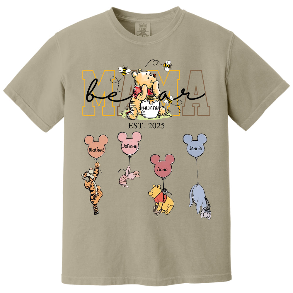 Mama Bear - Personalized Shirt For Mom Tu20