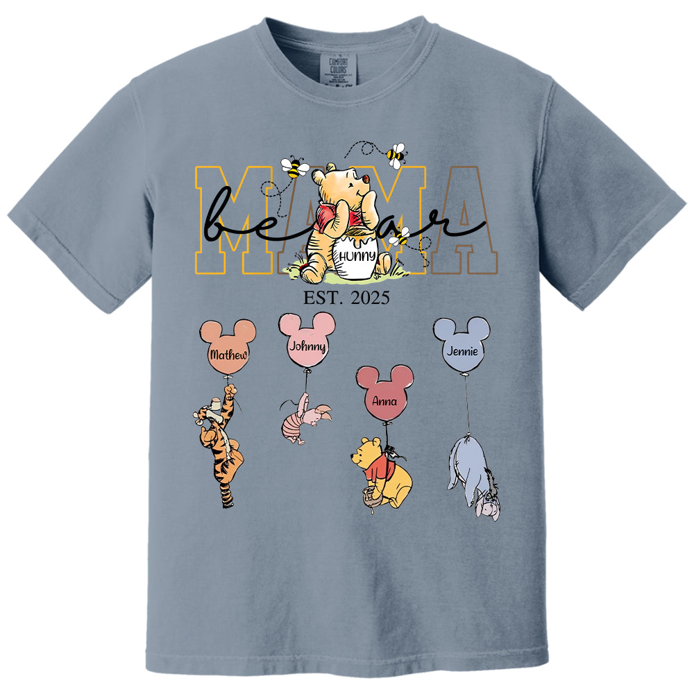 Mama Bear - Personalized Shirt For Mom Tu20