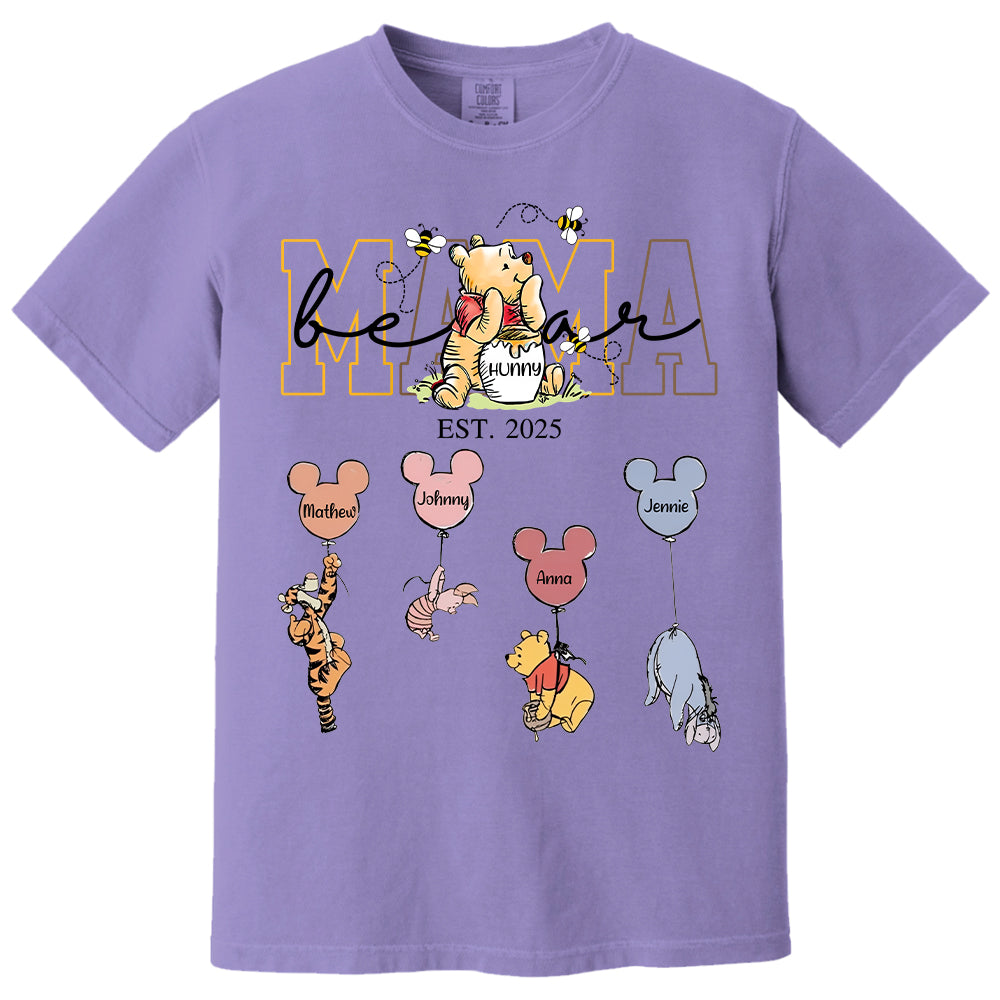 Mama Bear - Personalized Shirt For Mom Tu20