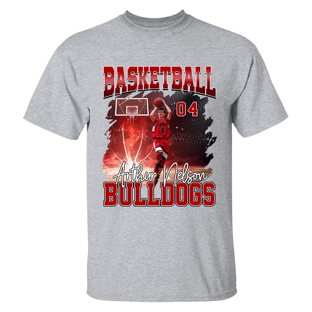 Game Day Basketball Personalized Shirt Custom Photo And Team Name