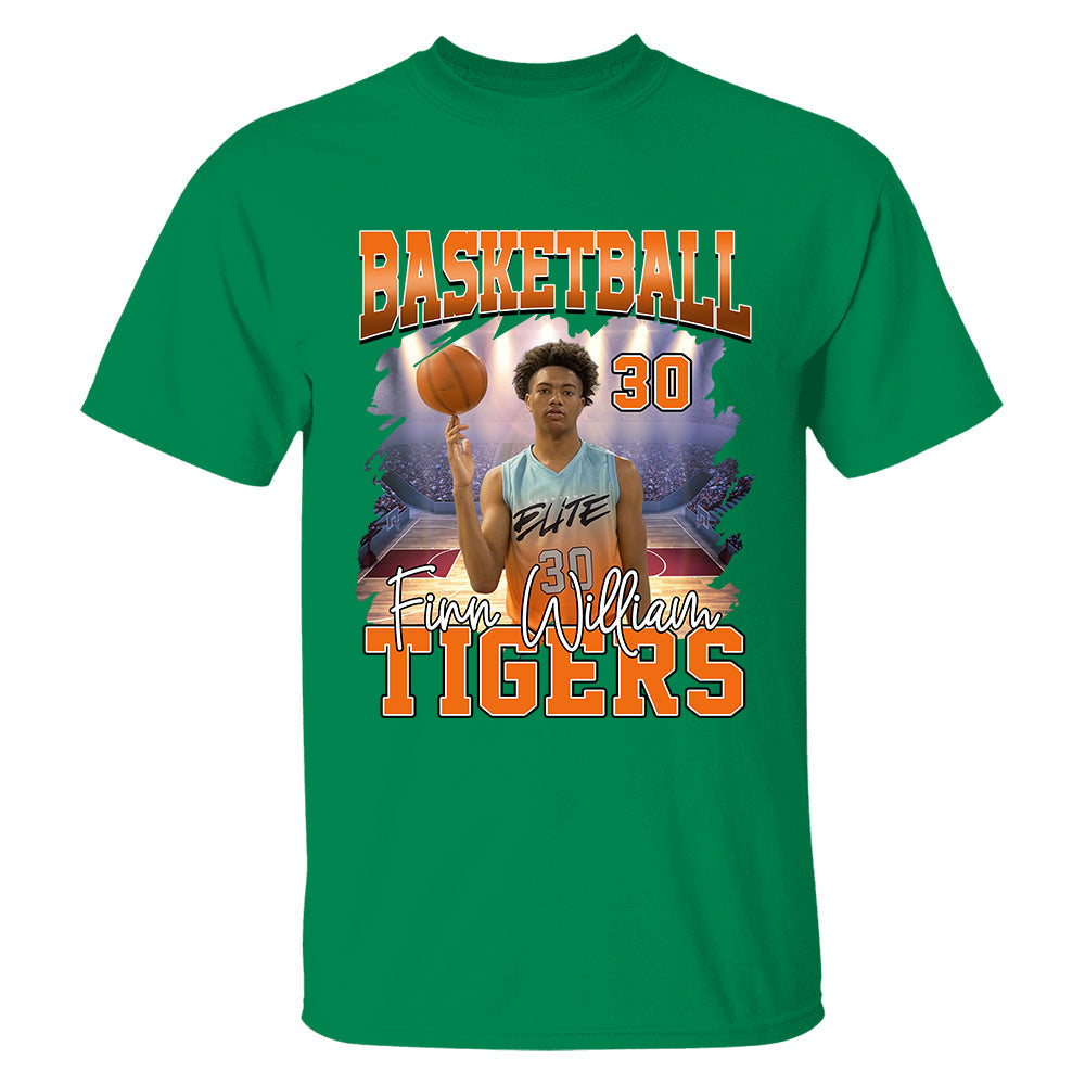 Game Day Basketball Personalized Shirt Custom Photo And Team Name