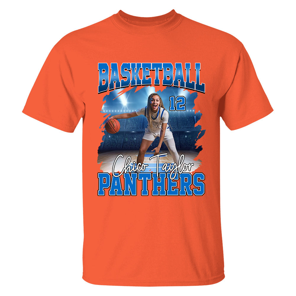 Game Day Basketball Personalized Shirt Custom Photo And Team Name