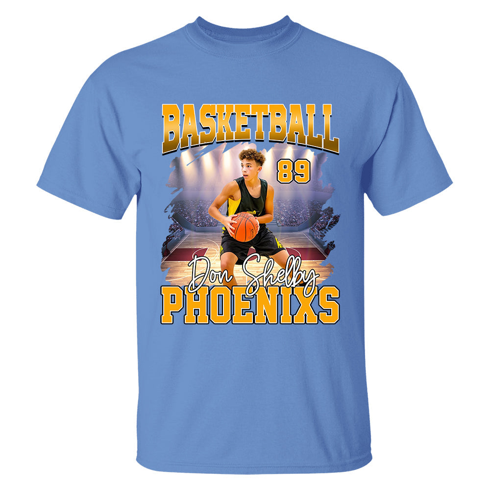 Game Day Basketball Personalized Shirt Custom Photo And Team Name