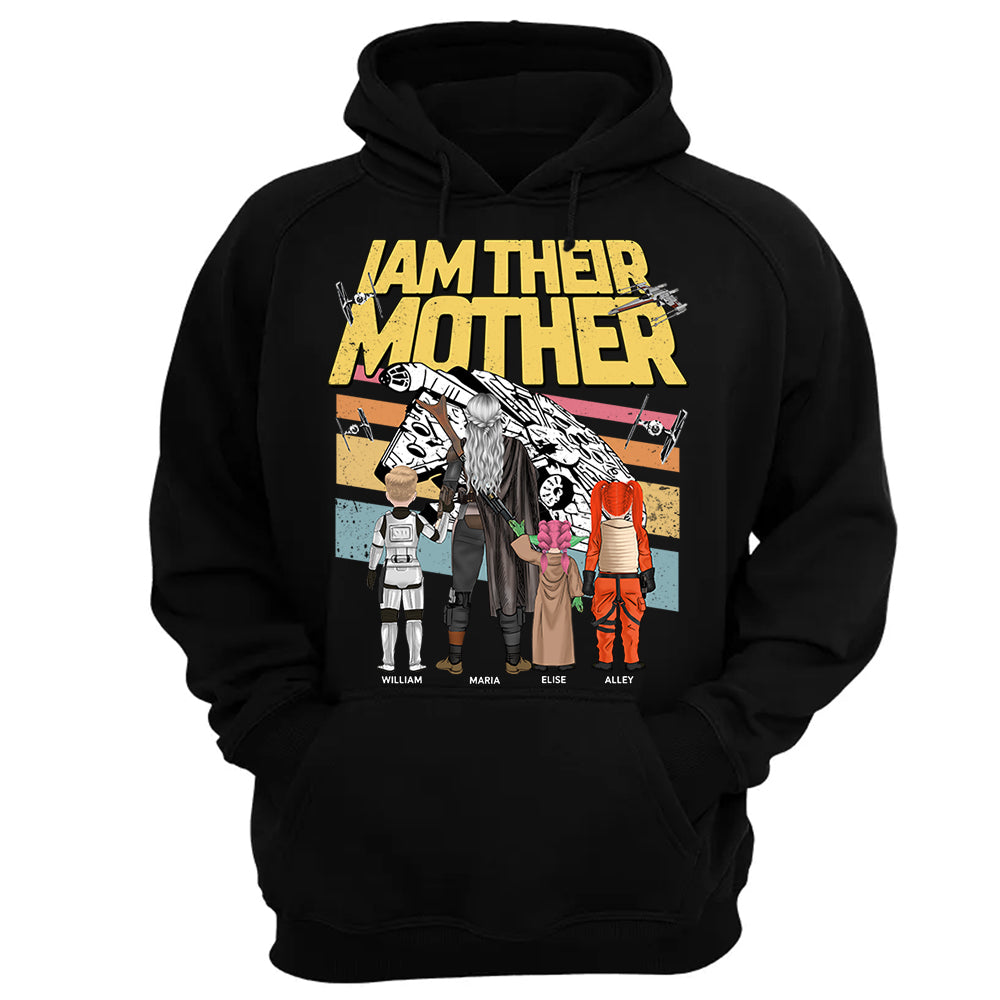I Am Their Mother -Personalized Shirt For Mom - Custom Kid Shirt Mother's Day NA04  Hv01