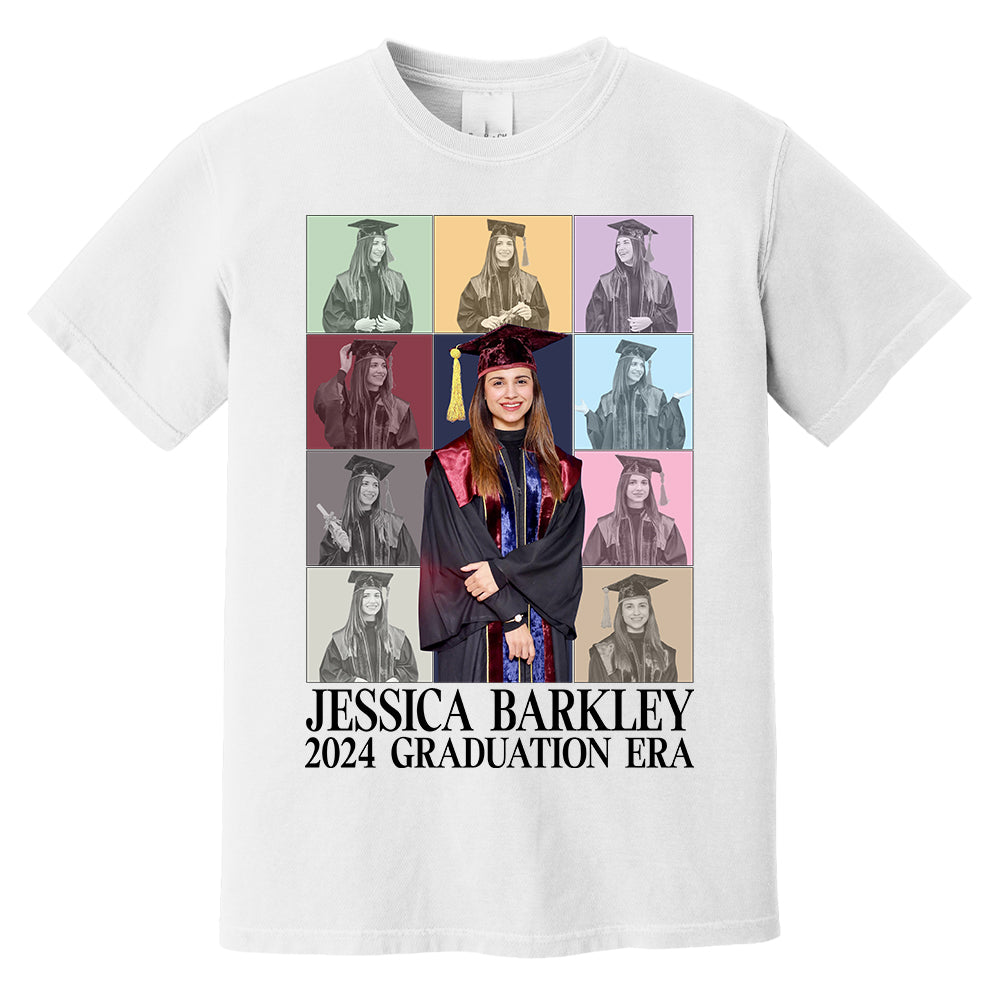 2024 Graduation Era - Custom Photo Eras Tour Shirt For 2024 Senior, Graduation, Custom Photo Family Shirt, 2024 Graduation Ha00 Do99