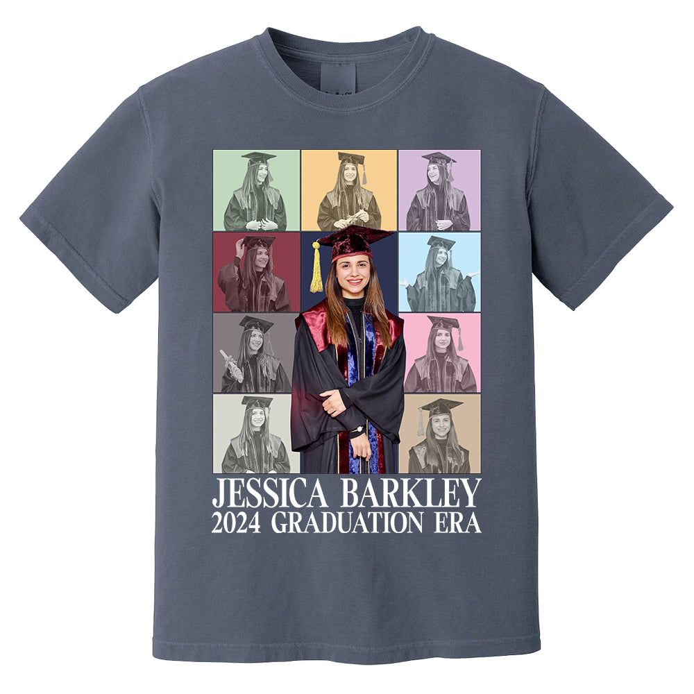 2024 Graduation Era - Custom Photo Eras Tour Shirt For 2024 Senior, Graduation, Custom Photo Family Shirt, 2024 Graduation Ha00 Do99