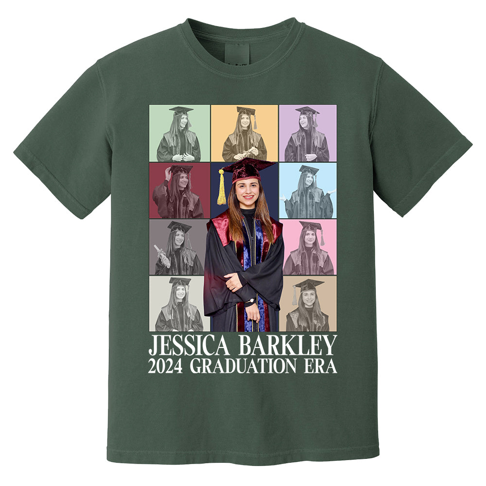 2024 Graduation Era - Custom Photo Eras Tour Shirt For 2024 Senior, Graduation, Custom Photo Family Shirt, 2024 Graduation Ha00 Do99