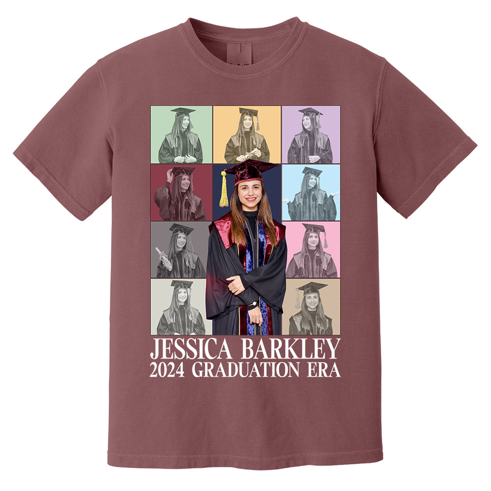 2024 Graduation Era - Custom Photo Eras Tour Shirt For 2024 Senior, Graduation, Custom Photo Family Shirt, 2024 Graduation Ha00 Do99