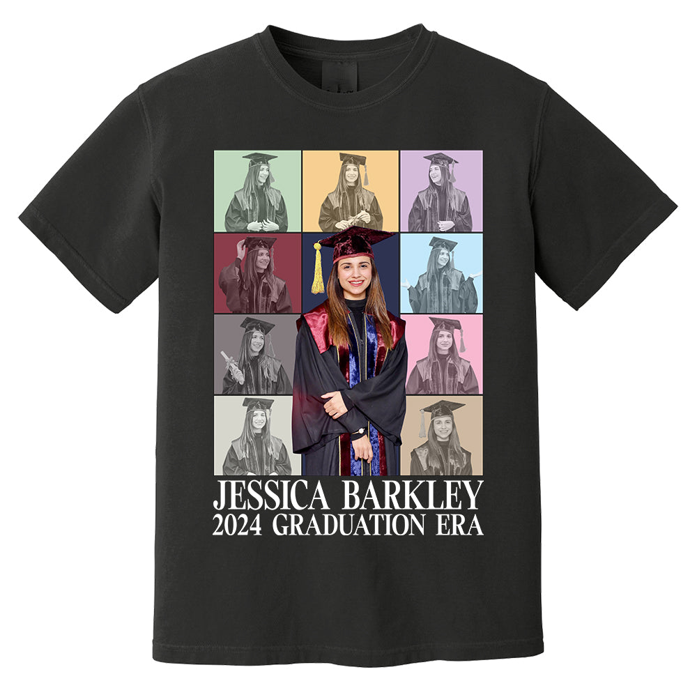 2024 Graduation Era - Custom Photo Eras Tour Shirt For 2024 Senior, Graduation, Custom Photo Family Shirt, 2024 Graduation Ha00 Do99