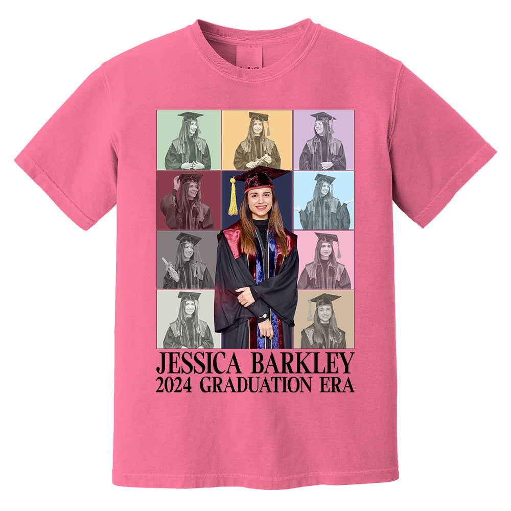 2024 Graduation Era - Custom Photo Eras Tour Shirt For 2024 Senior, Graduation, Custom Photo Family Shirt, 2024 Graduation Ha00 Do99