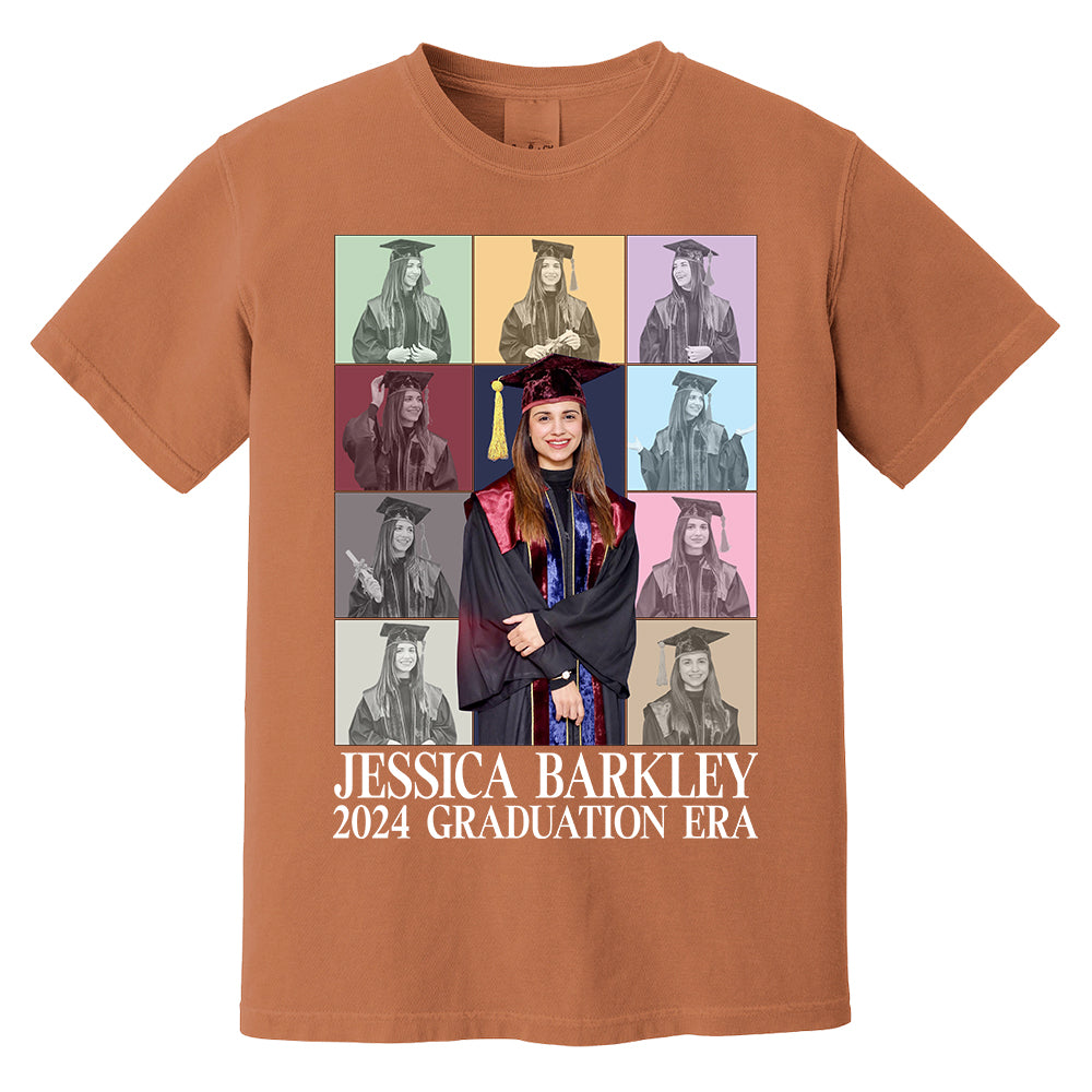 2024 Graduation Era - Custom Photo Eras Tour Shirt For 2024 Senior, Graduation, Custom Photo Family Shirt, 2024 Graduation Ha00 Do99