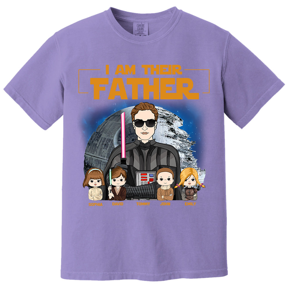 I Am Their Father Custom Shirt For Dad - Father's Day Gift New 2025 Pt99