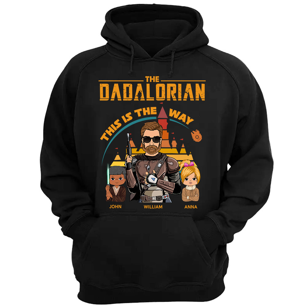 This Is The Way - Personalized Shirt For Dad Mom Custom Nickname With Kids Gift Nh00