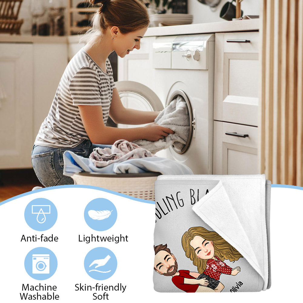 This Is Our Cuddling Blanket Personalized Blanket Gift For Couple