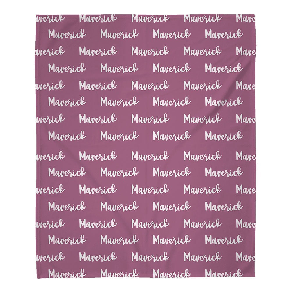 Personalized Name Custom Blanket for Baby, Kids, Youth, Adult - Personalized Blankets For Adults