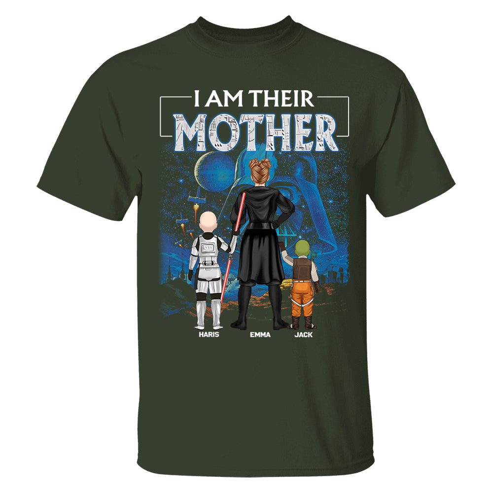 I Am Their Mother/ Father - Personalized Shirt For Mom/Dad Tu24
