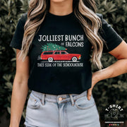 Christmas Teachers T-shirt, Jolliest Bunch of Teachers This Side Of The Play Ground Shirt, Gift For Teachers, Teacher Team Holiday Shirt
