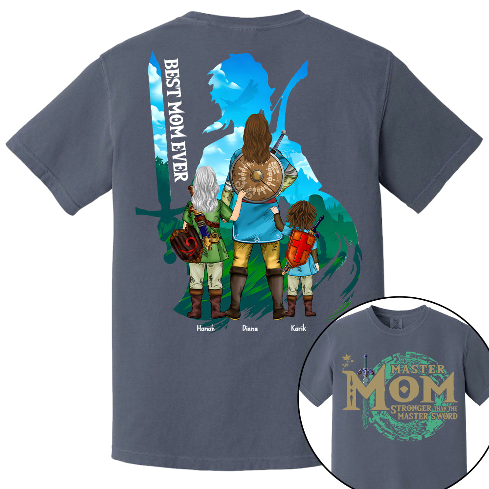 Personalized Master Mom The Legend Of Mom Zelda Dad Shirt - Mother's Day & Birthday Gift For Mother Tu24