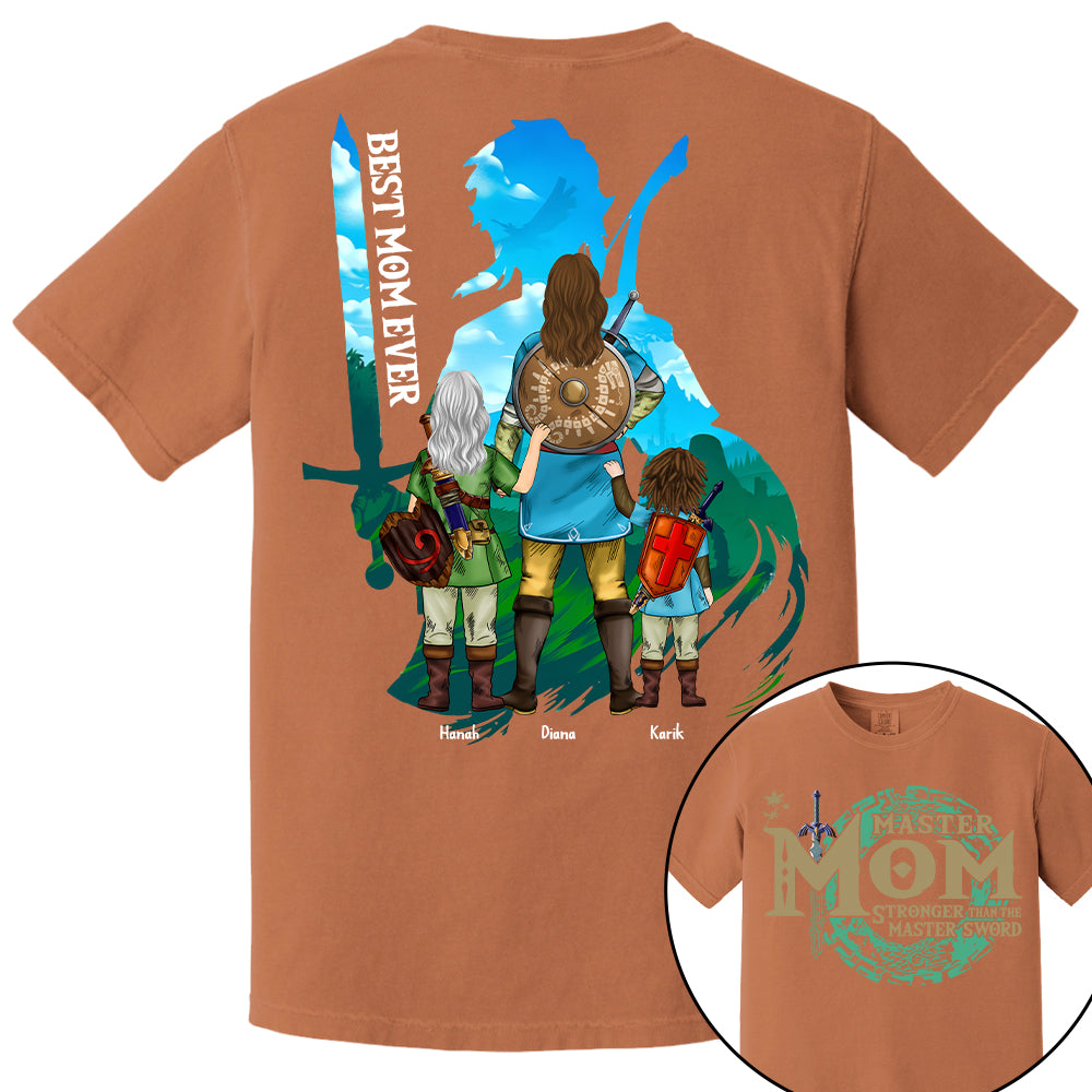 Personalized Master Mom The Legend Of Mom Zelda Dad Shirt - Mother's Day & Birthday Gift For Mother Tu24