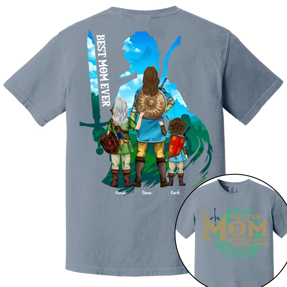 Personalized Master Mom The Legend Of Mom Zelda Dad Shirt - Mother's Day & Birthday Gift For Mother Tu24