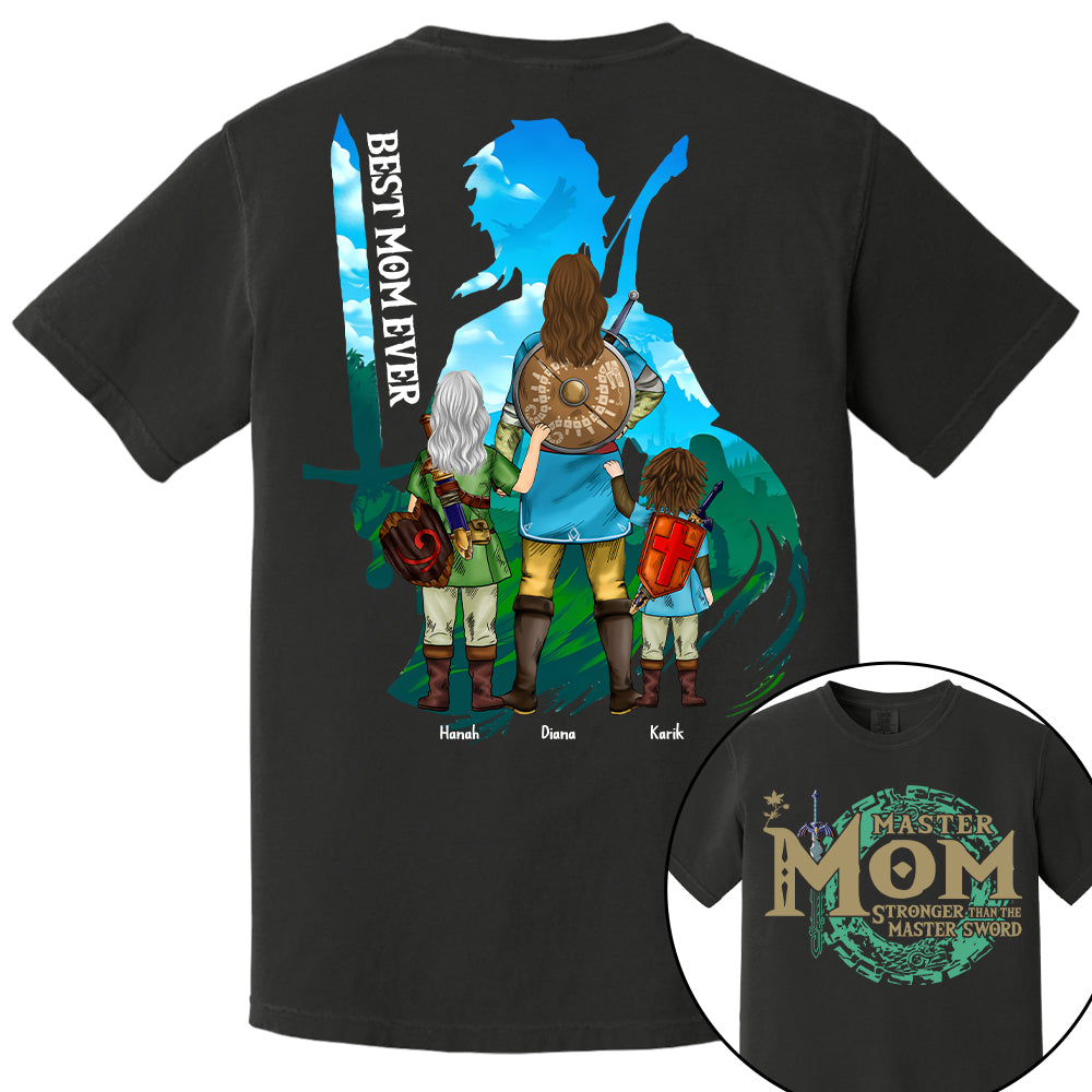 Personalized Master Mom The Legend Of Mom Zelda Dad Shirt - Mother's Day & Birthday Gift For Mother Tu24