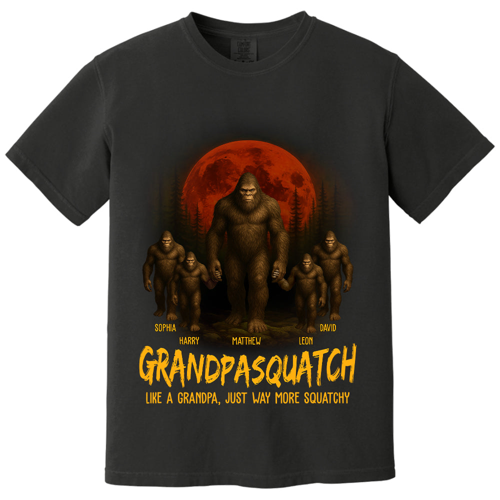 Custom Grandpasquatch Like A Normal Grandpa Shirt N3005 VH01
