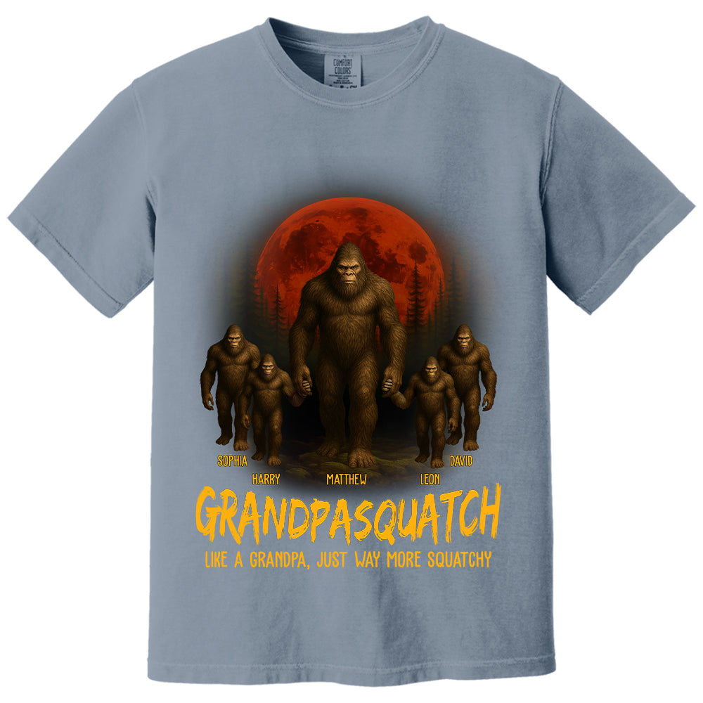 Custom Grandpasquatch Like A Normal Grandpa Shirt N3005 VH01