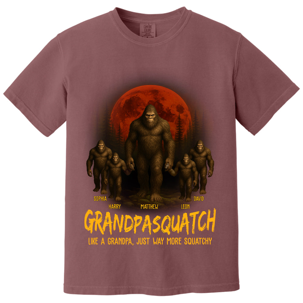 Custom Grandpasquatch Like A Normal Grandpa Shirt N3005 VH01