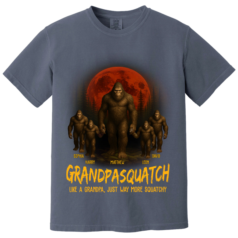 Custom Grandpasquatch Like A Normal Grandpa Shirt N3005 VH01