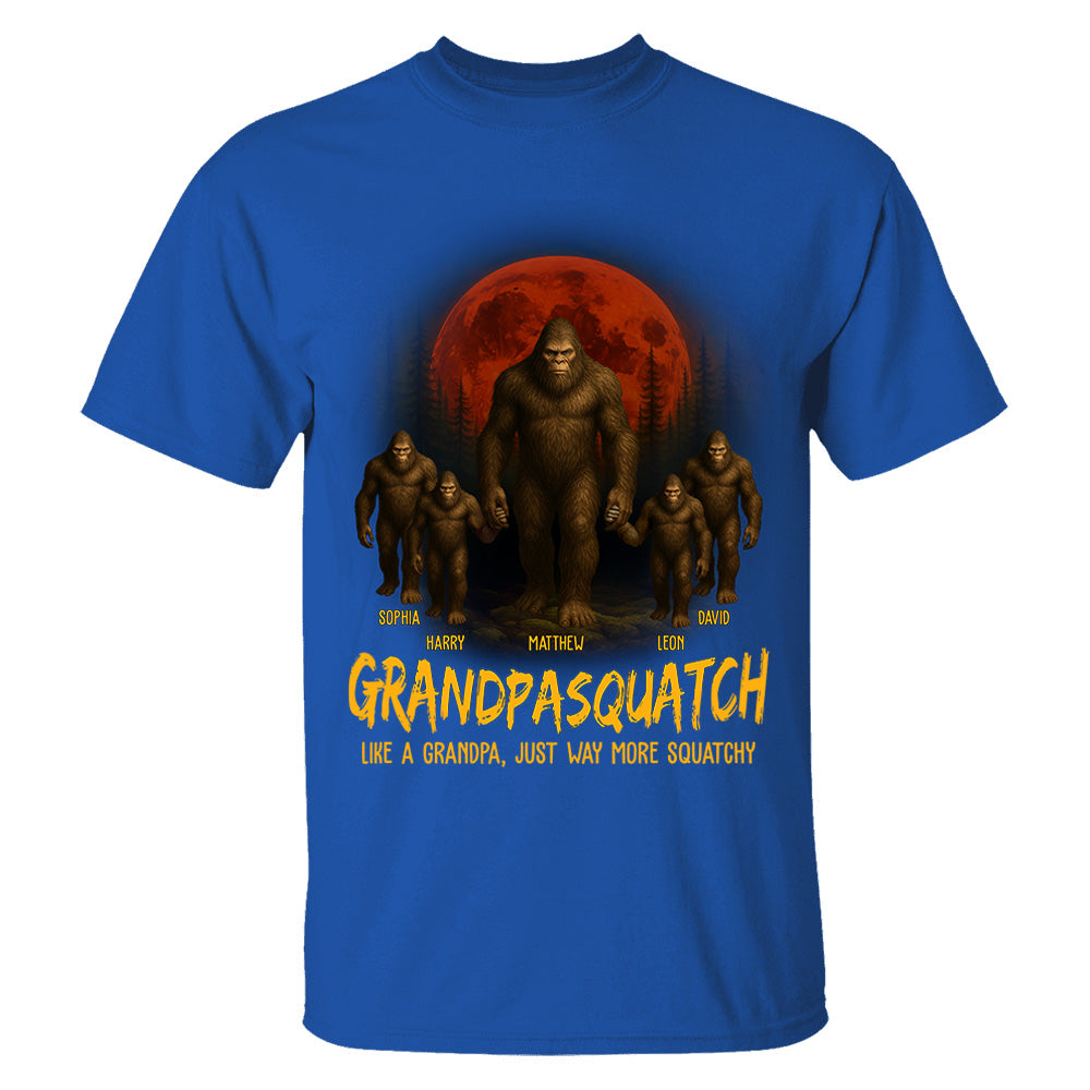 Custom Grandpasquatch Like A Normal Grandpa Shirt N3005 VH01