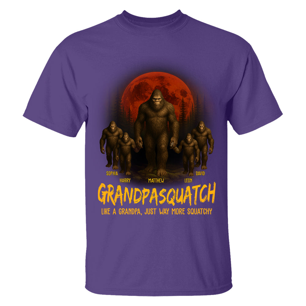 Custom Grandpasquatch Like A Normal Grandpa Shirt N3005 VH01