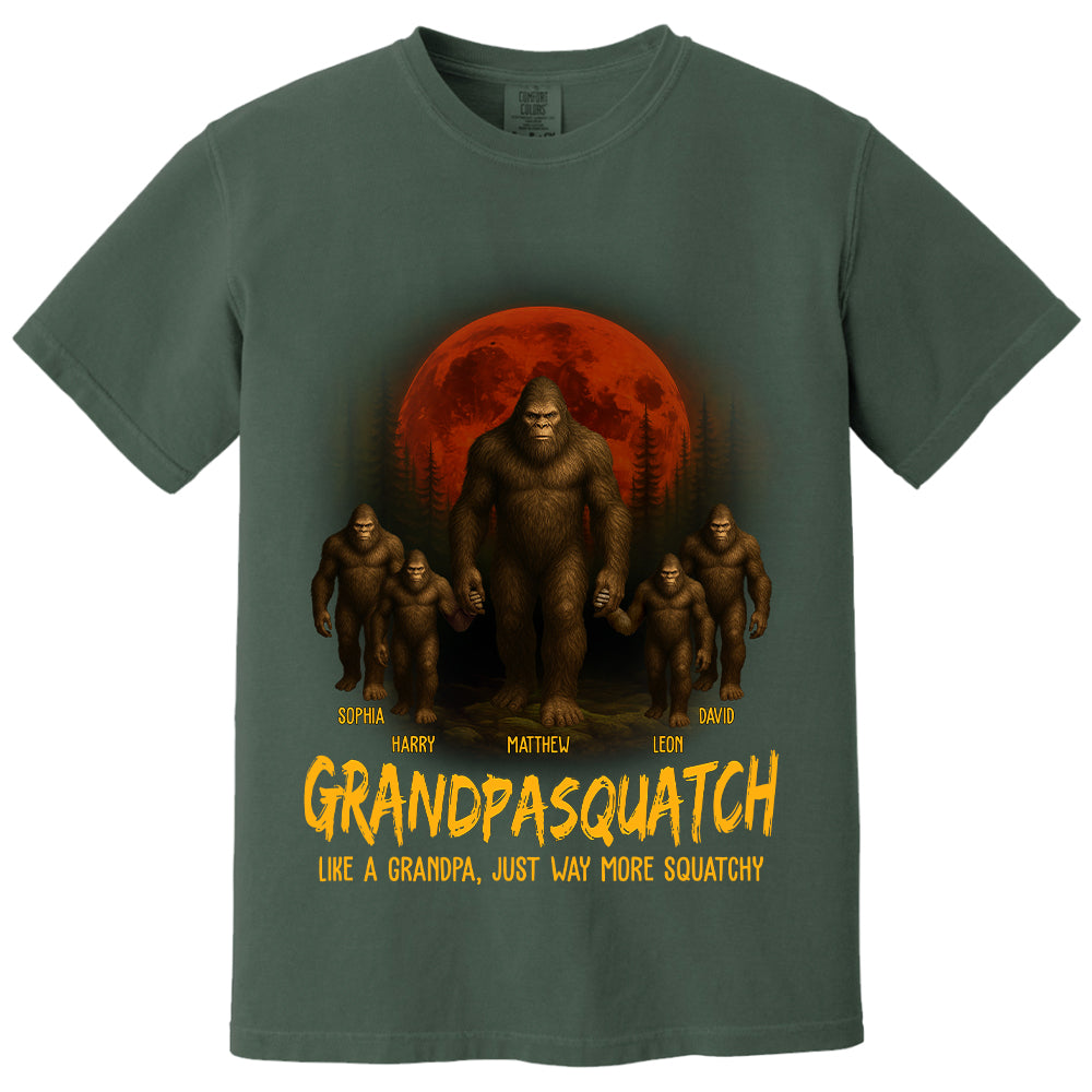 Custom Grandpasquatch Like A Normal Grandpa Shirt N3005 VH01