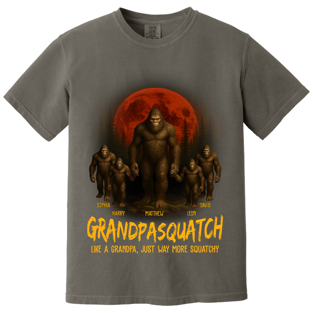 Custom Grandpasquatch Like A Normal Grandpa Shirt N3005 VH01