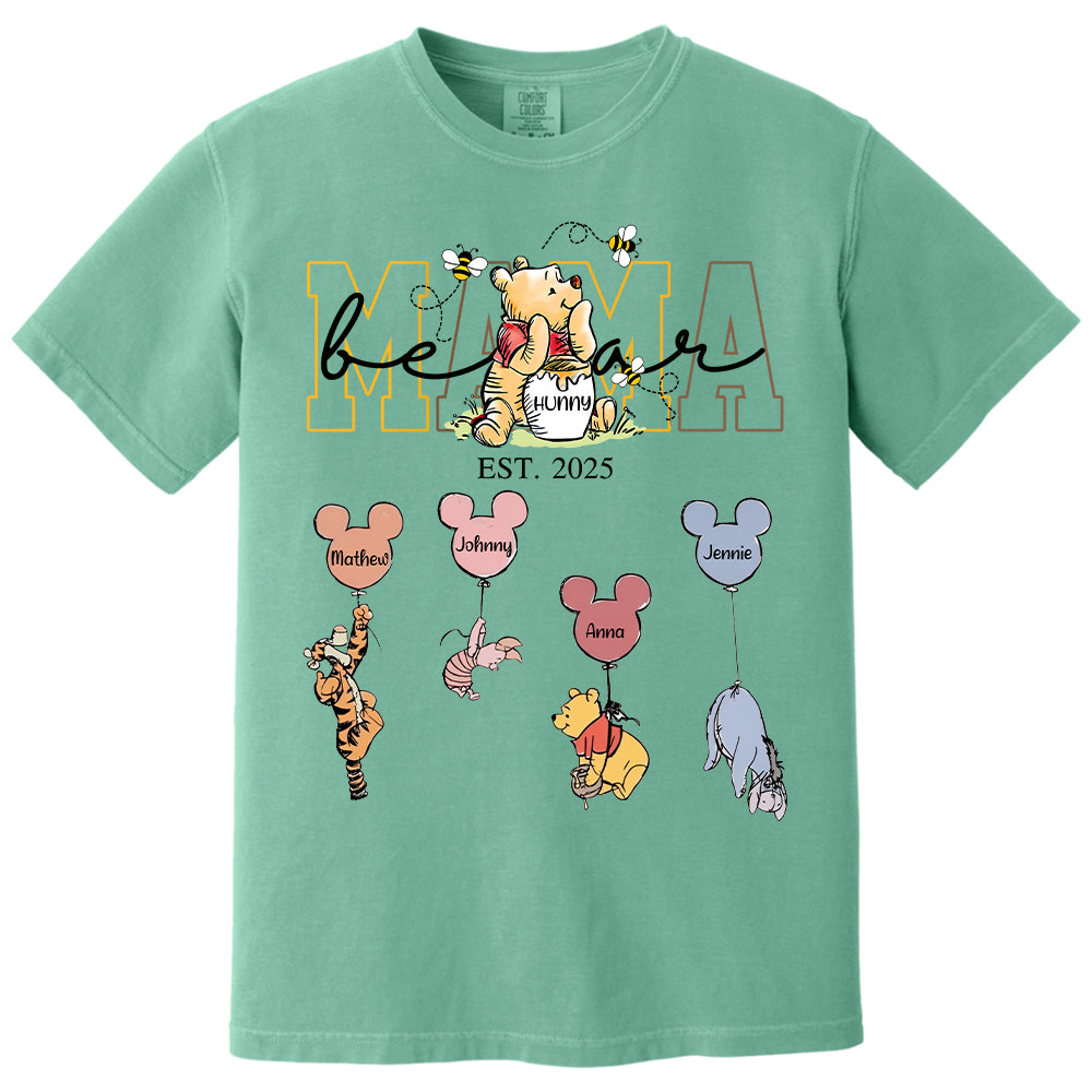 Mama Bear - Personalized Shirt For Mom Tu20
