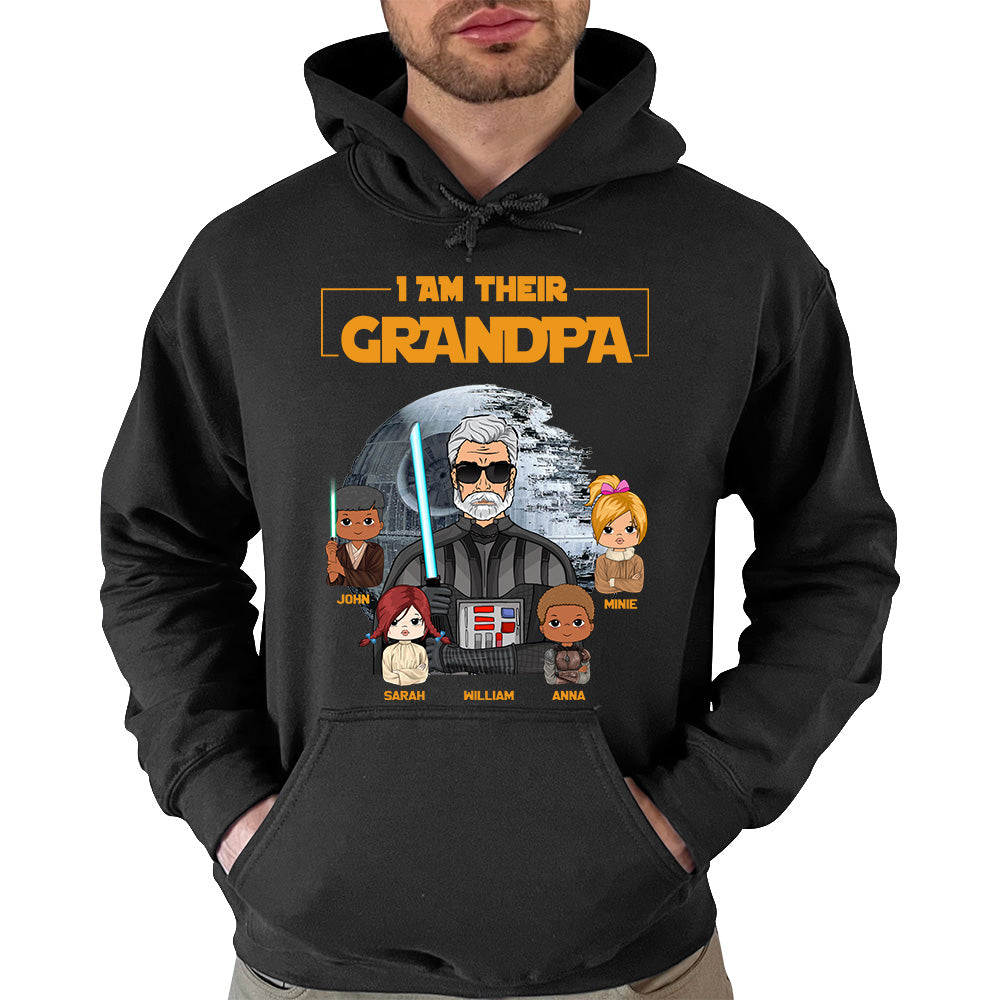 I Am Their Grandpa - Personalized Shirt Gift For Dad Papa Grandpa Ph99 Nh00